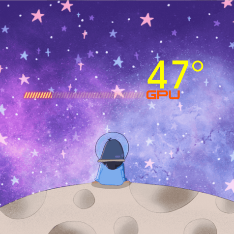 romantic starry sky