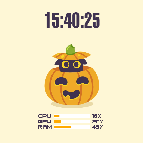 Pumpkin Cat