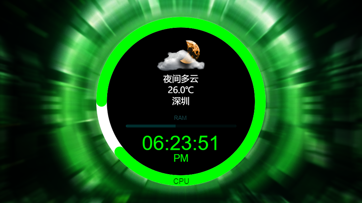 4色圆环