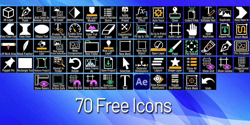 After Effects Icon Sampler